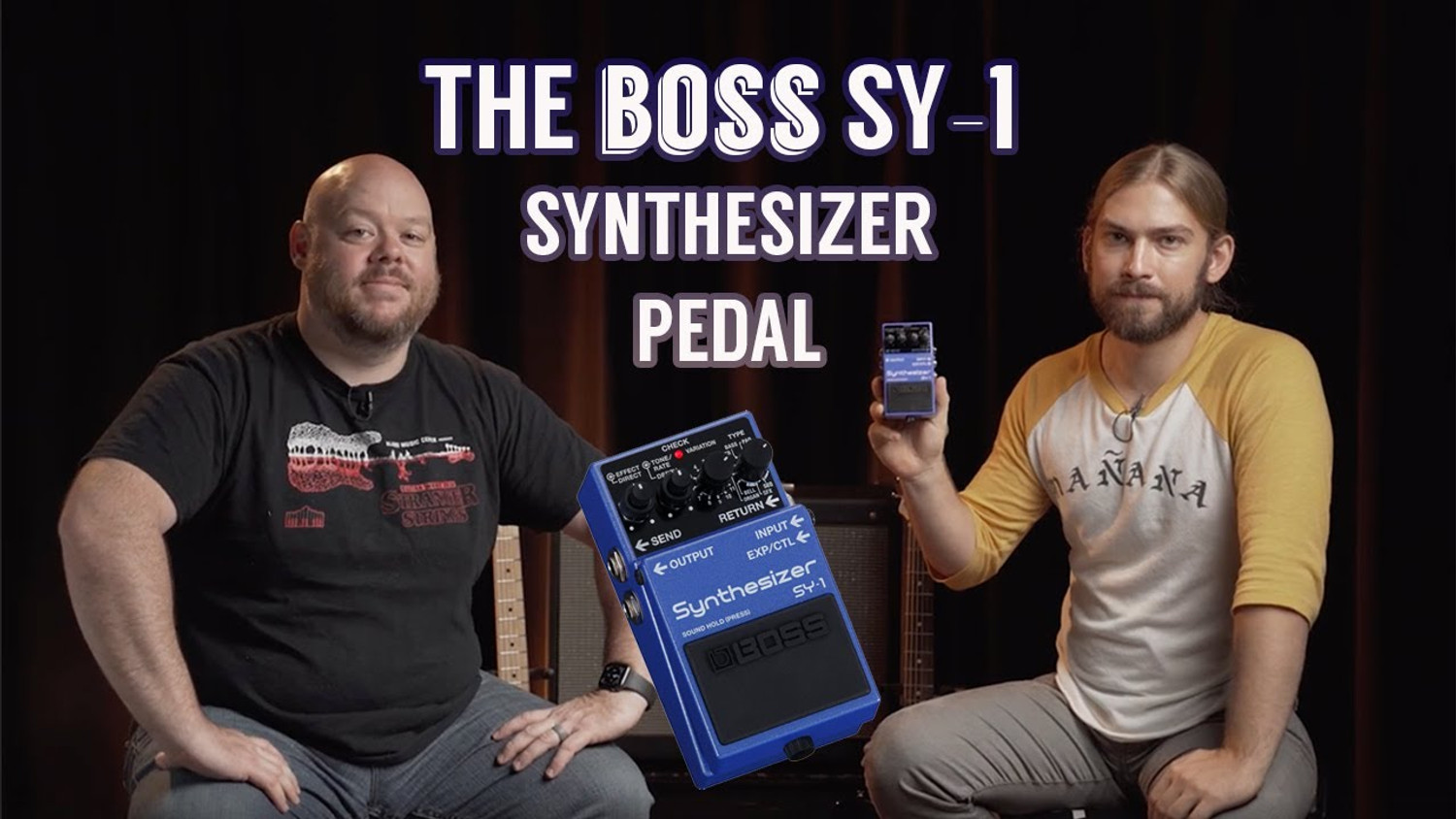 Boss SY-1 Pedal Demo & Review - Alamo Music