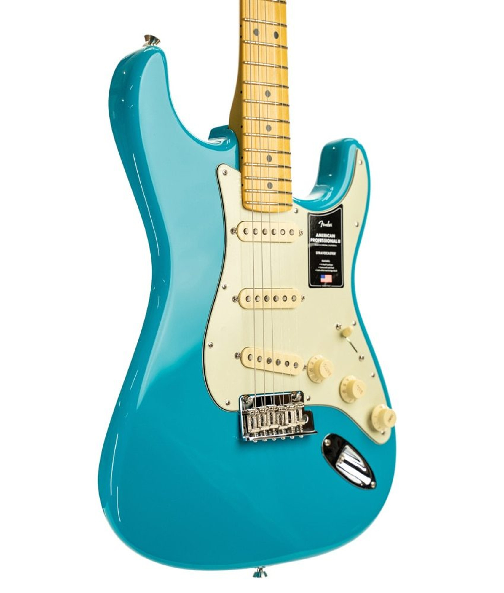 american professional ii stratocaster miami blue