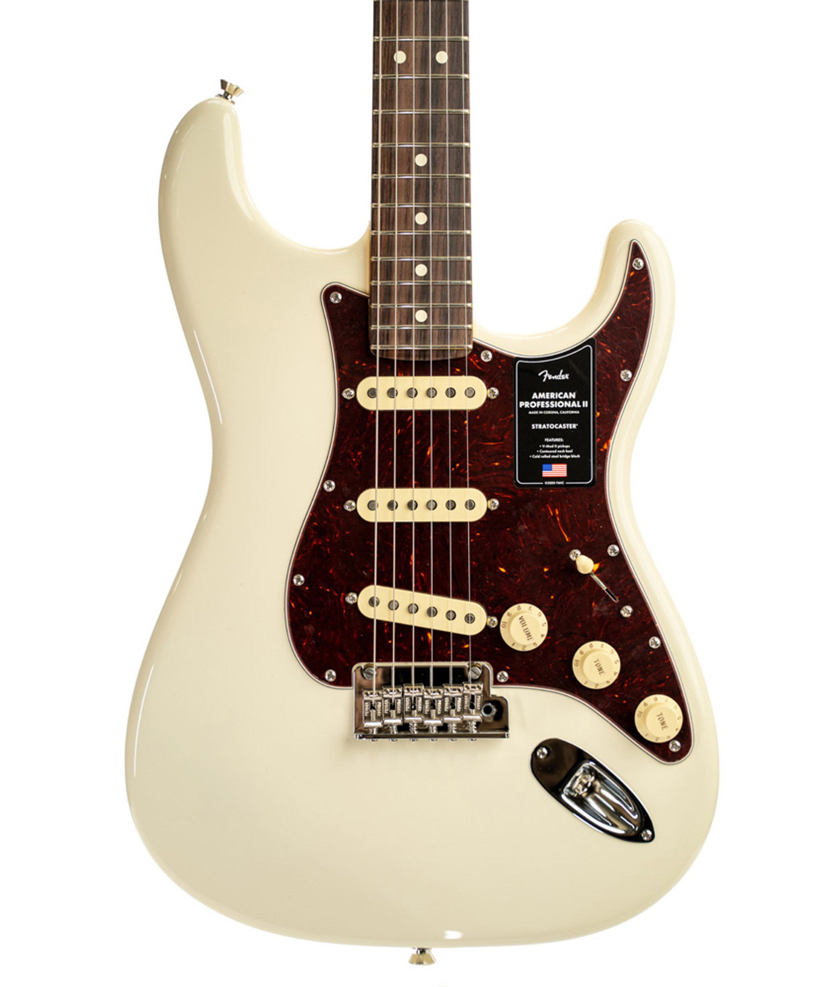 fender american professional stratocaster white