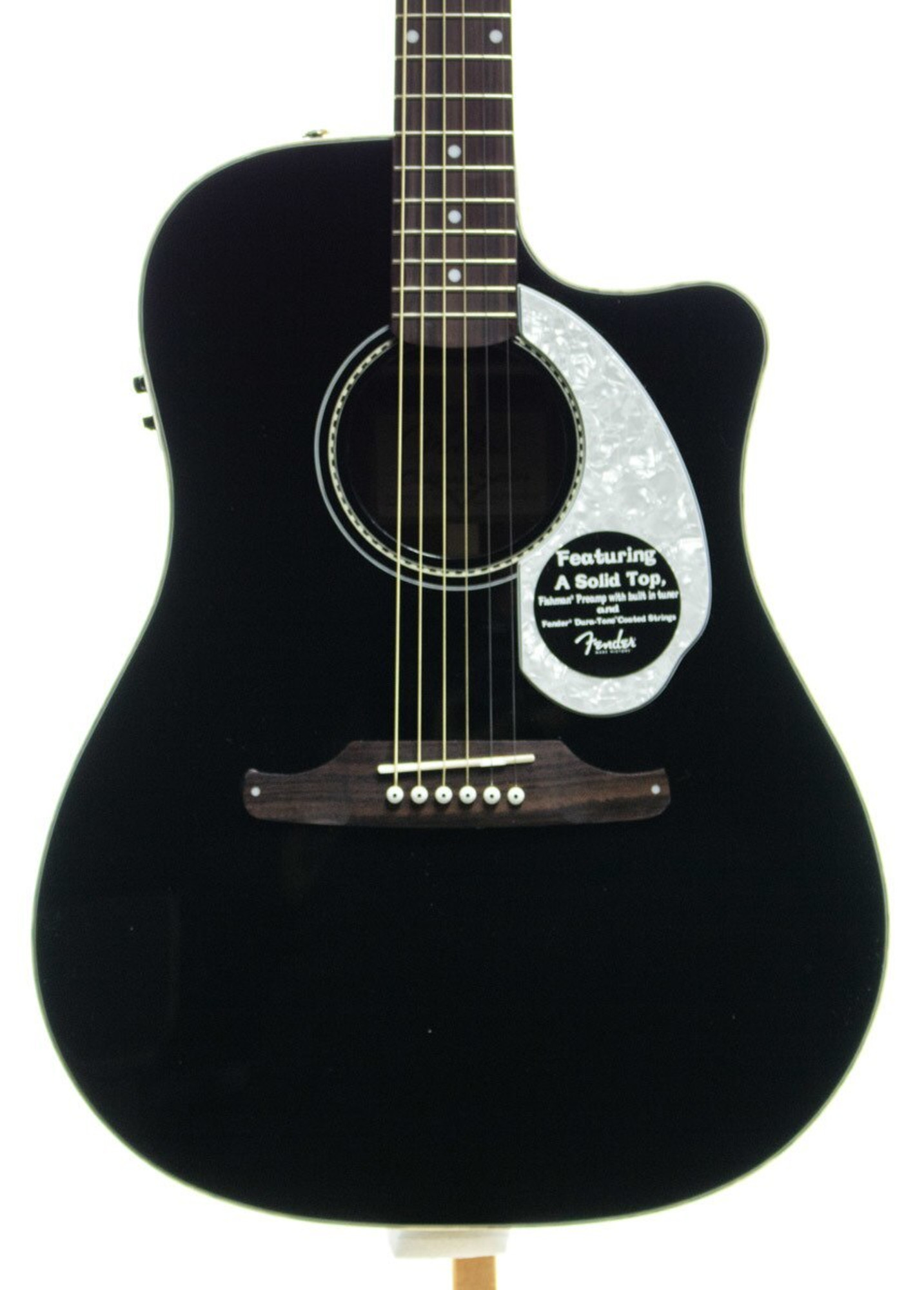 Fender Sonoran SCE Acoustic-Electric Guitar Black