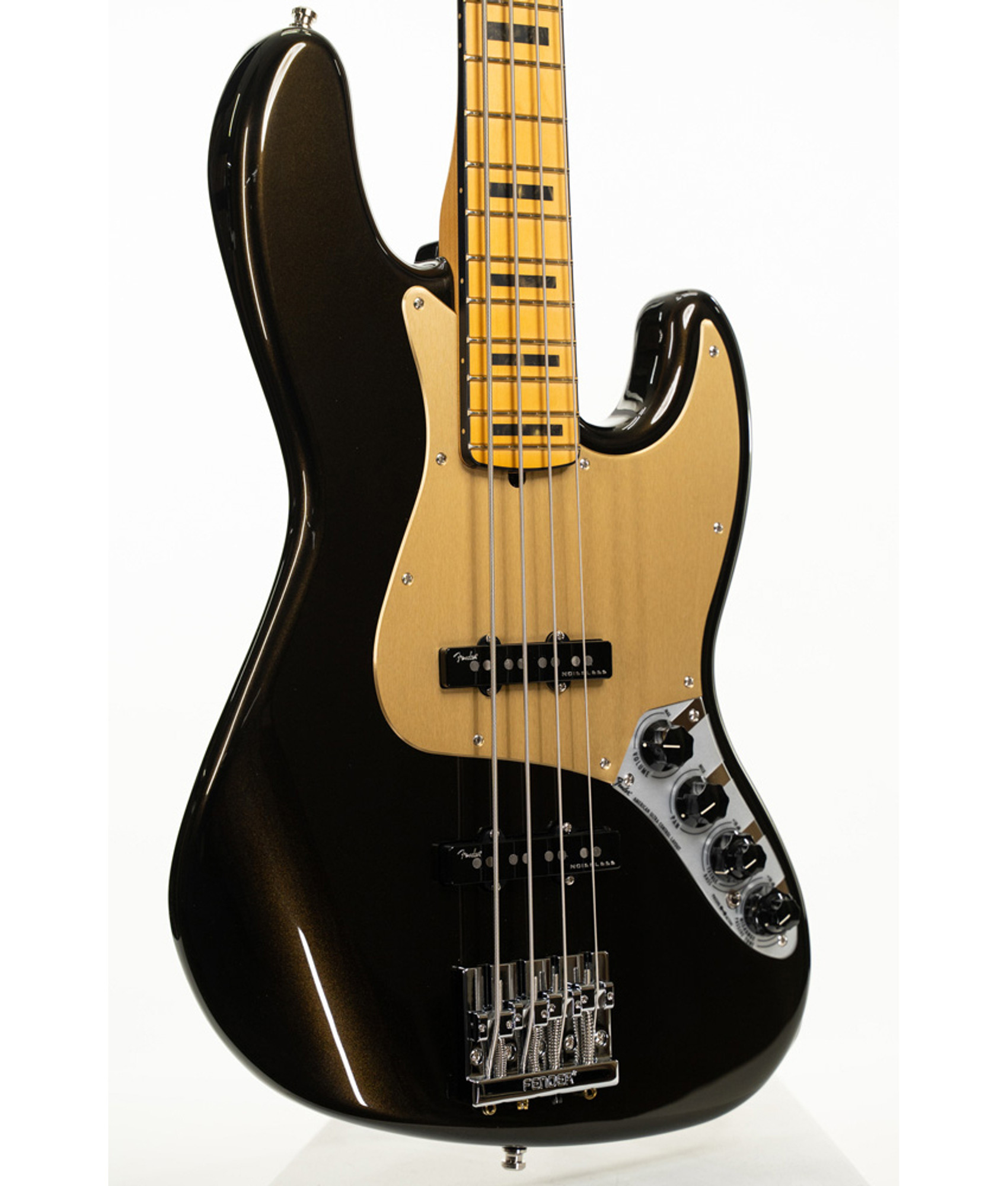 Fender American Ultra Jazz Bass, Maple FB, Texas Tea | Alamo