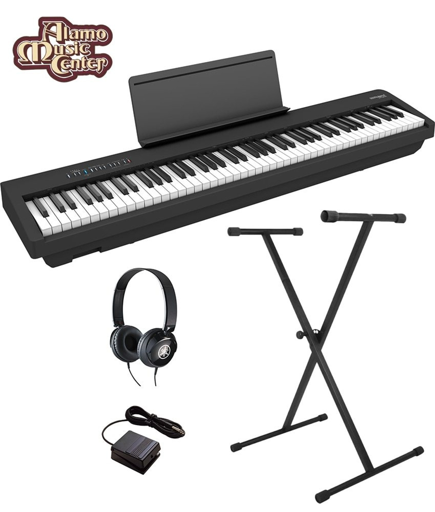 Roland FP-30X Digital Piano Bundle w/ Stand