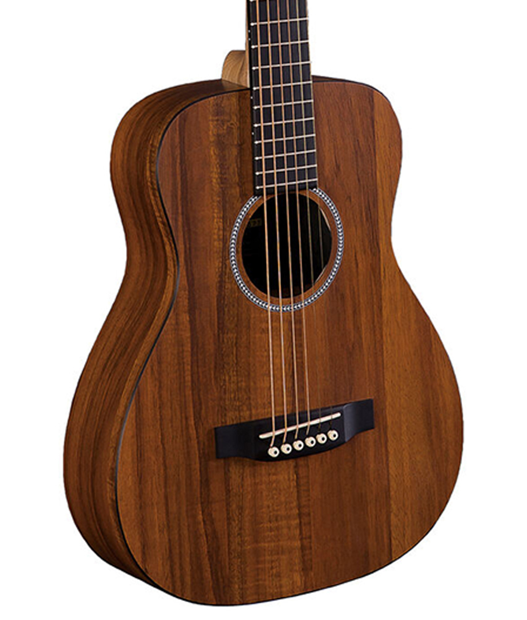 Martin LXK2 Little Martin Figured Koa HPL Acoustic Guitar