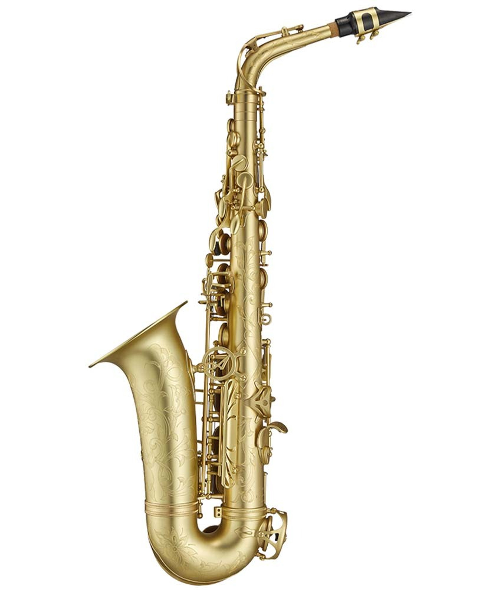 Antigua Winds Model 25 PowerBell Alto Sax, Classic Unlacquer Finish |  AS4348CU