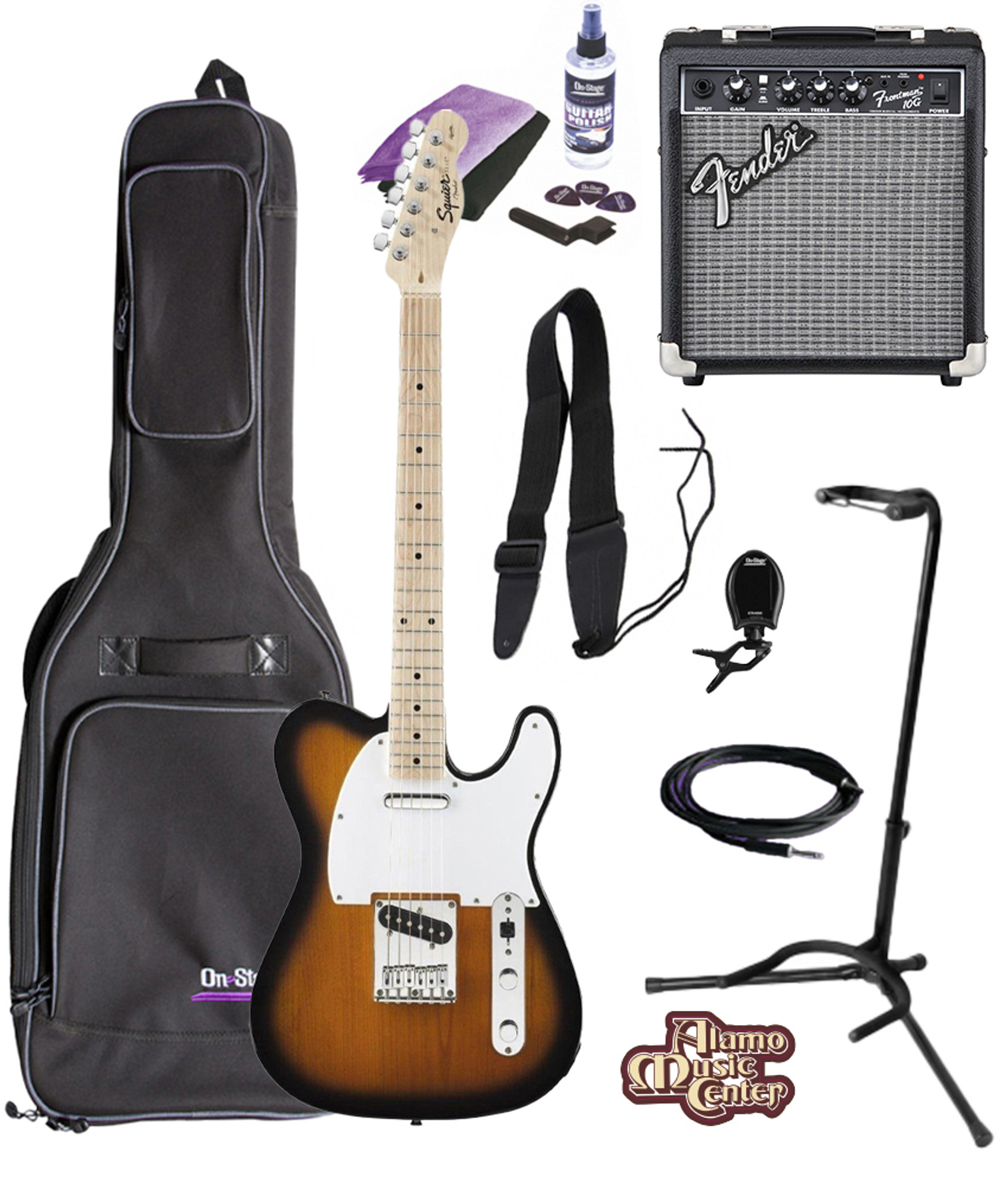 Squier by Fender Affinity Telecaster Bundle w/ Amp | ALAMO