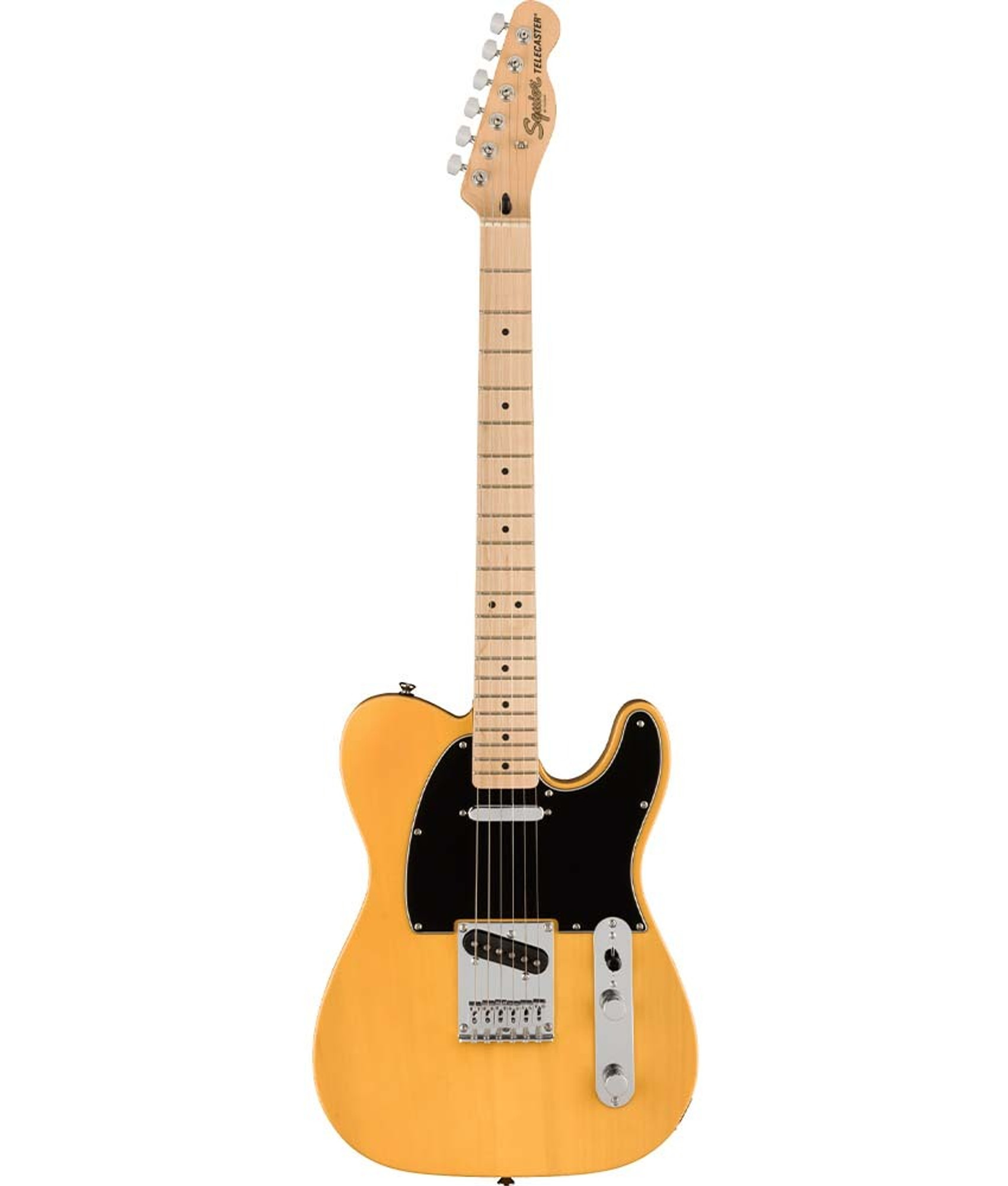 素晴らしい品質 Fender (新品) AFF Squier MN TELE by Fender Squier Affinity Series  Series Telecaster Telecaster， by BTB BPG Maple Affinity fingerboard，  Butterscotc