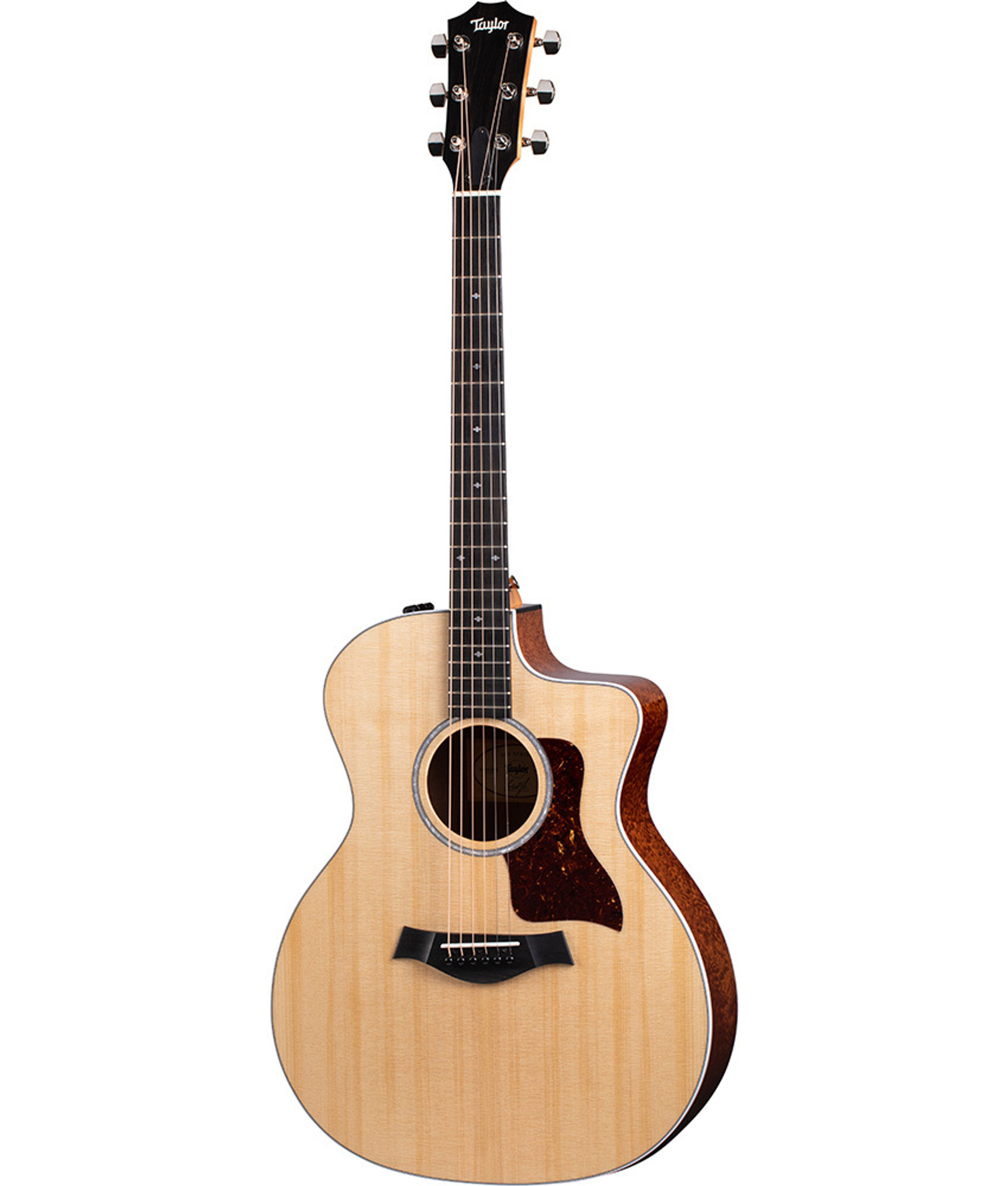 Taylor 214ce Quilted Sapele DLX LTD Acoustic-Electric Guitar