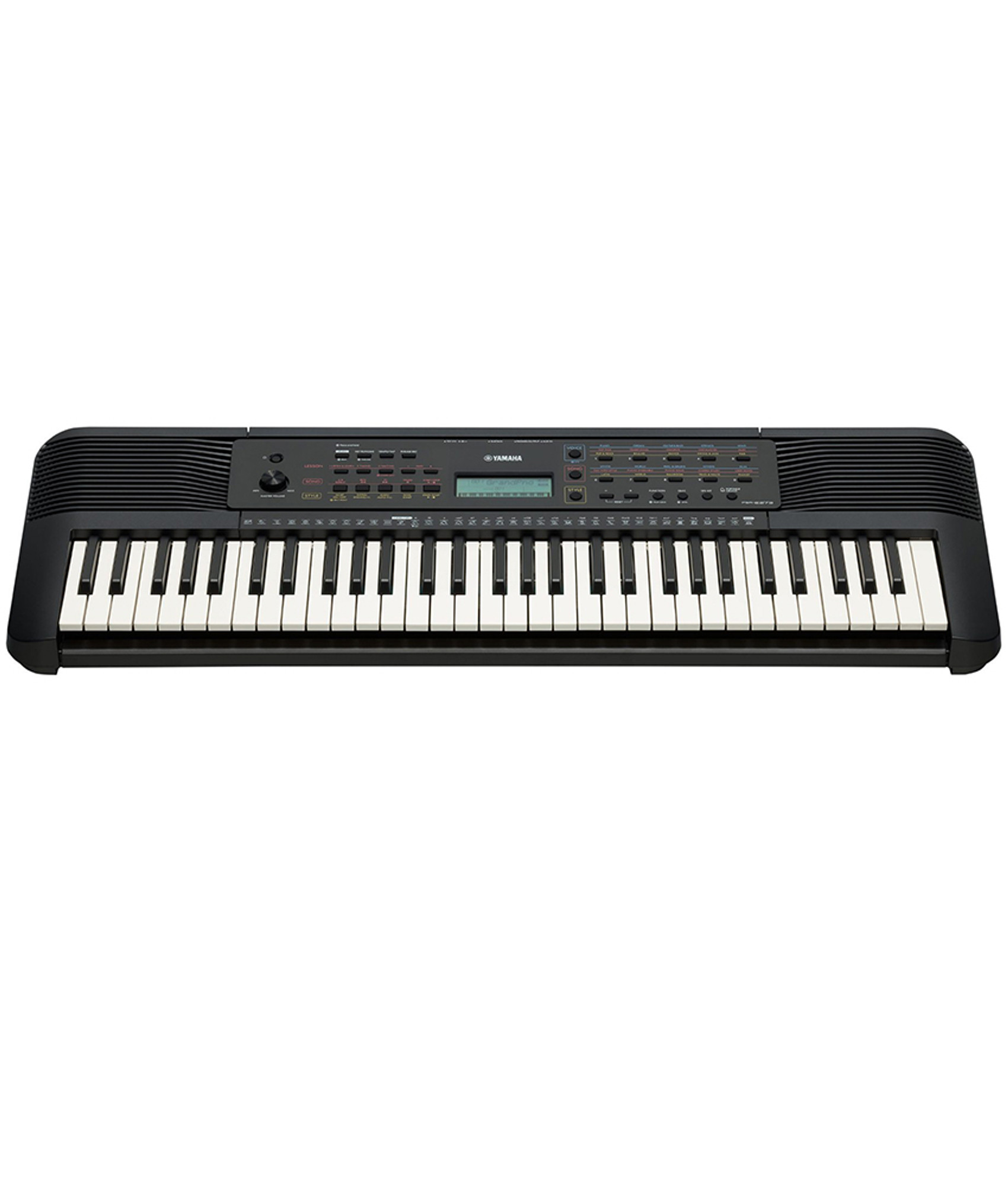 Bench and Accessories Yamaha PSRE273 61-Key Portable Keyboard Bundle with Knox Stand 4 Items