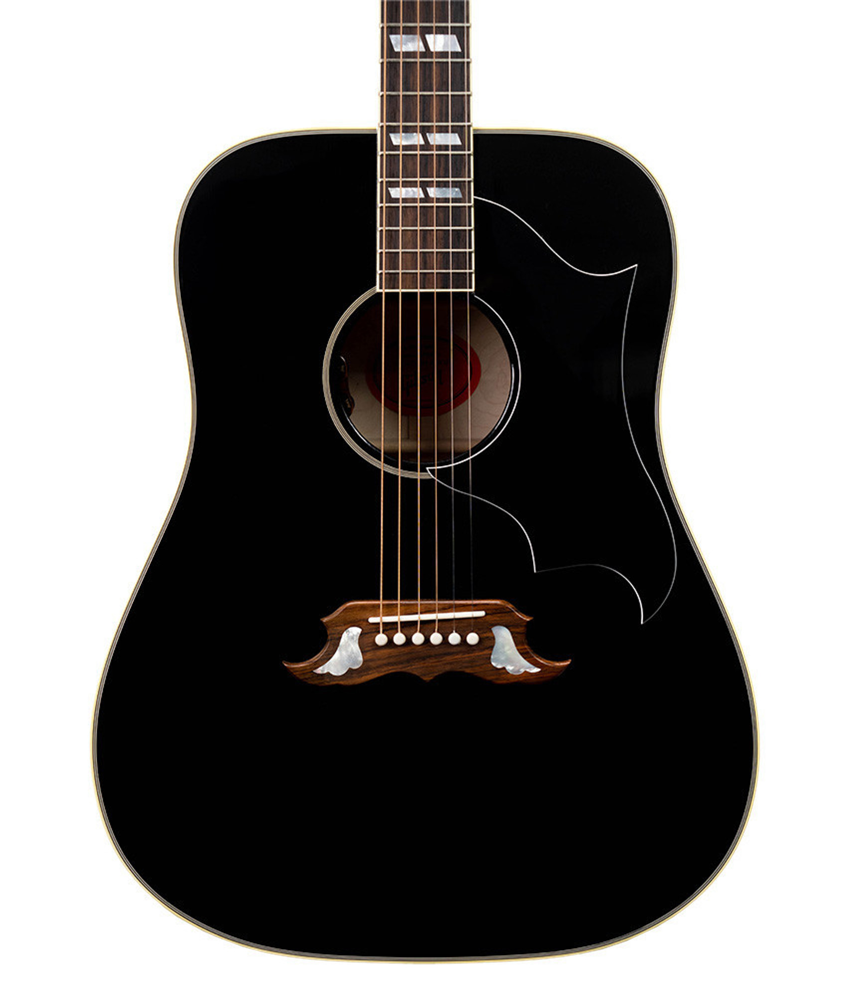 gibson dove guitar black