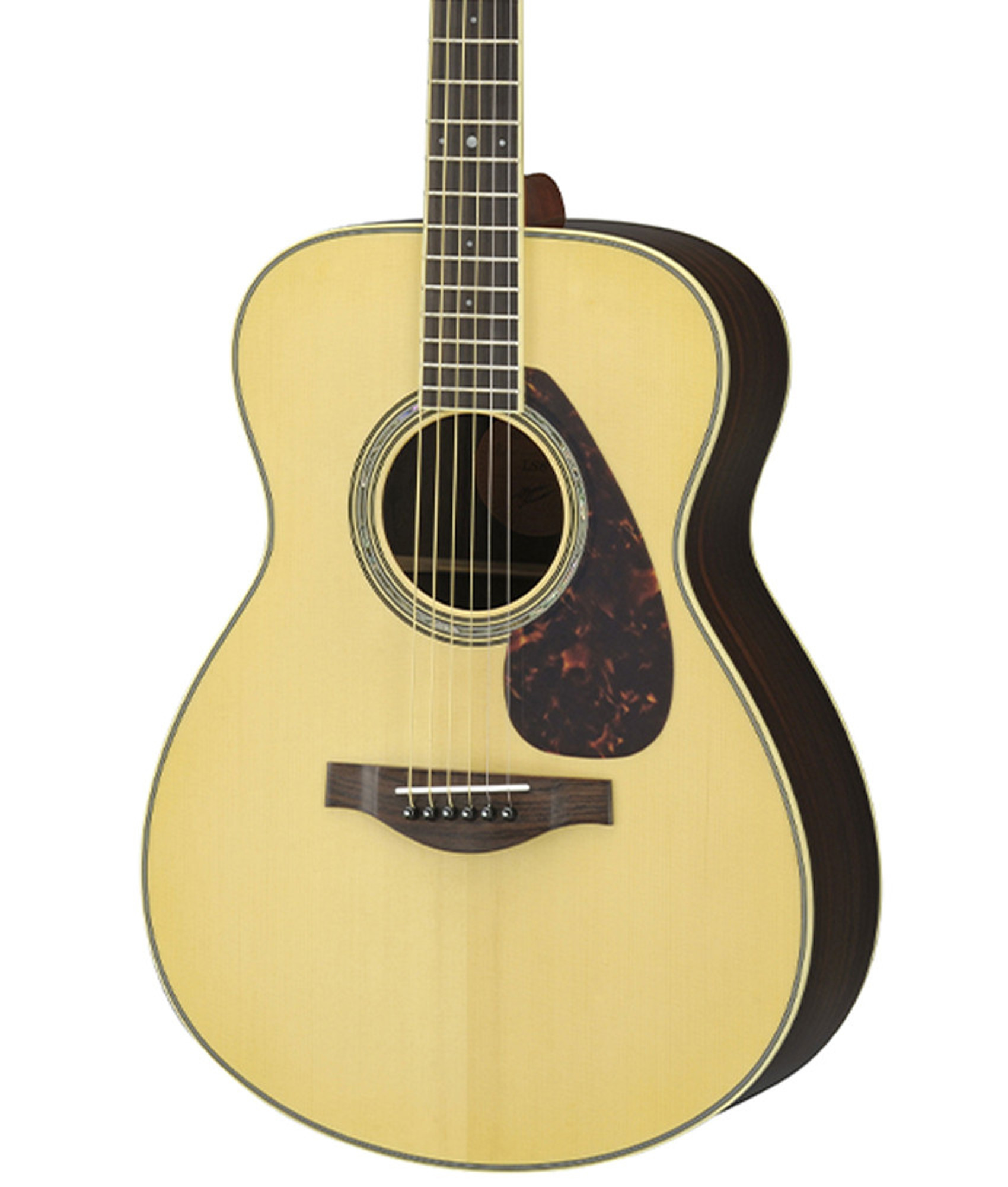 Yamaha LS6 ARE Concert Solid Spruce/Rosewood Acoustic-Electric Guitar -  Natural