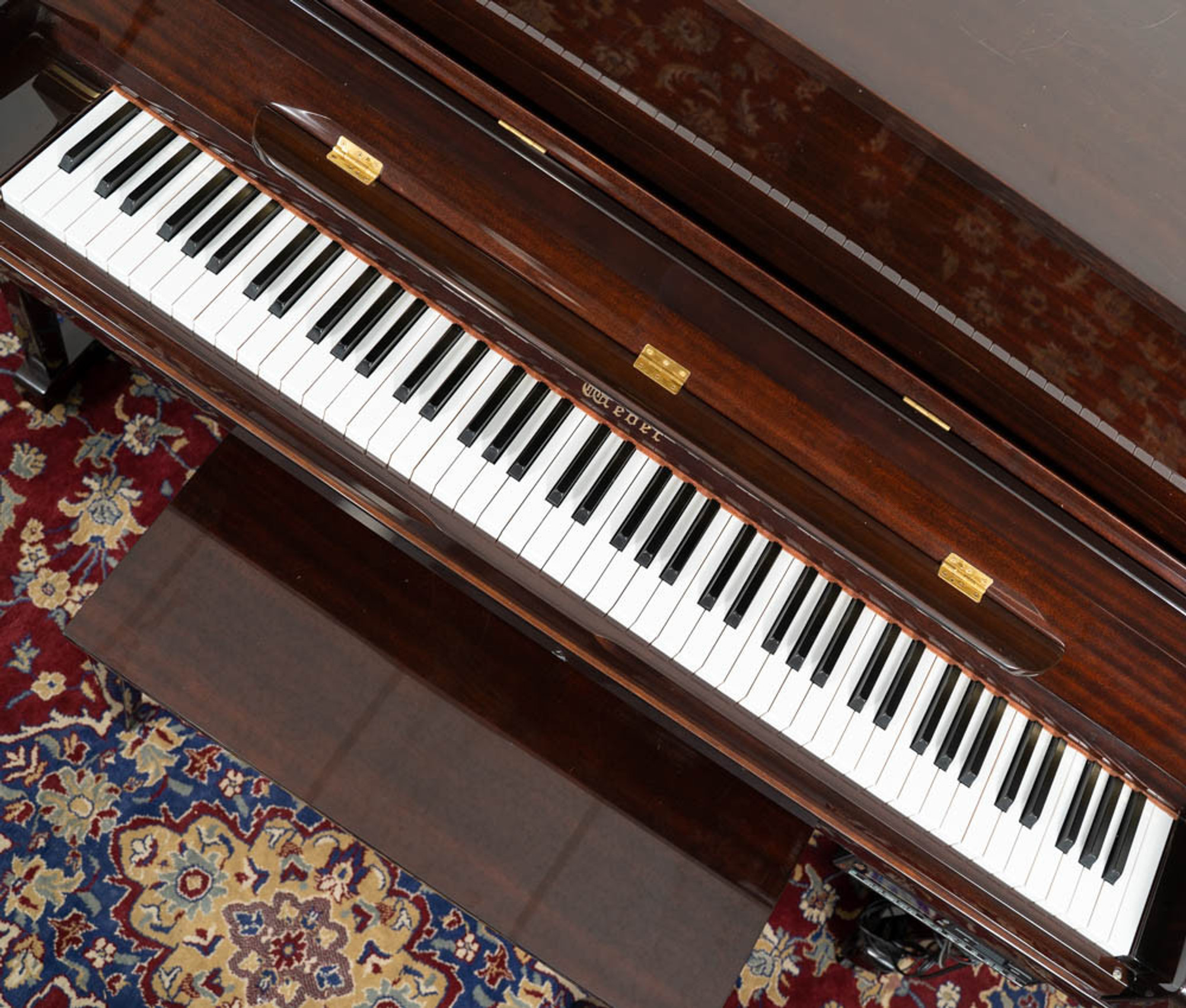 weber upright piano serial number