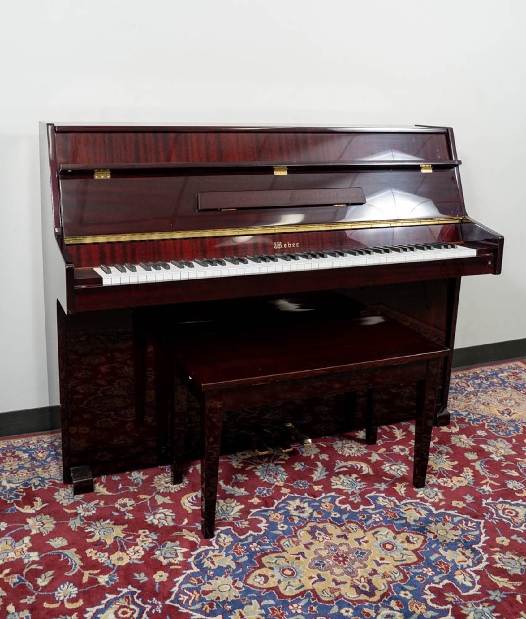 weber upright piano