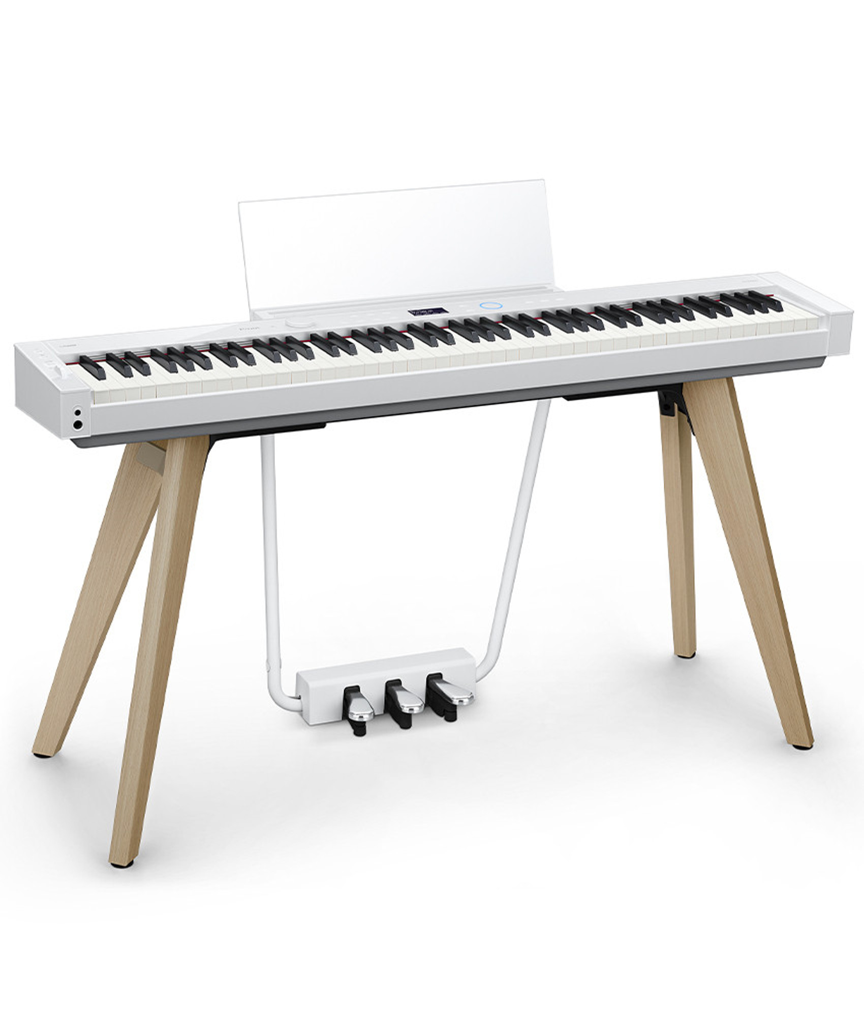 Casio Privia PX-S7000WE 88 Smart Keys Slim Digital Piano - White