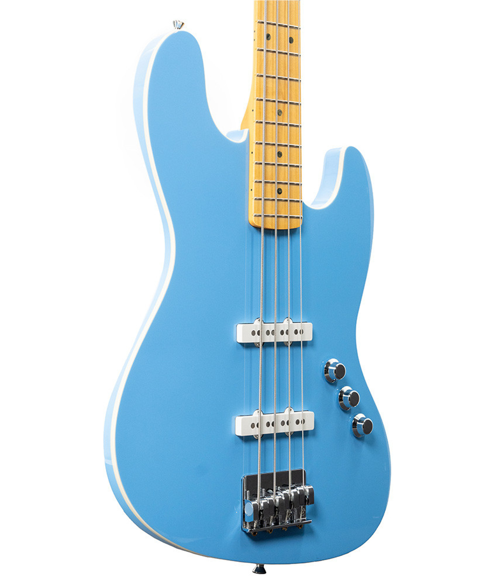 Fender Aerodyne Special Jazz Bass, Maple Fingerboard - California Blue