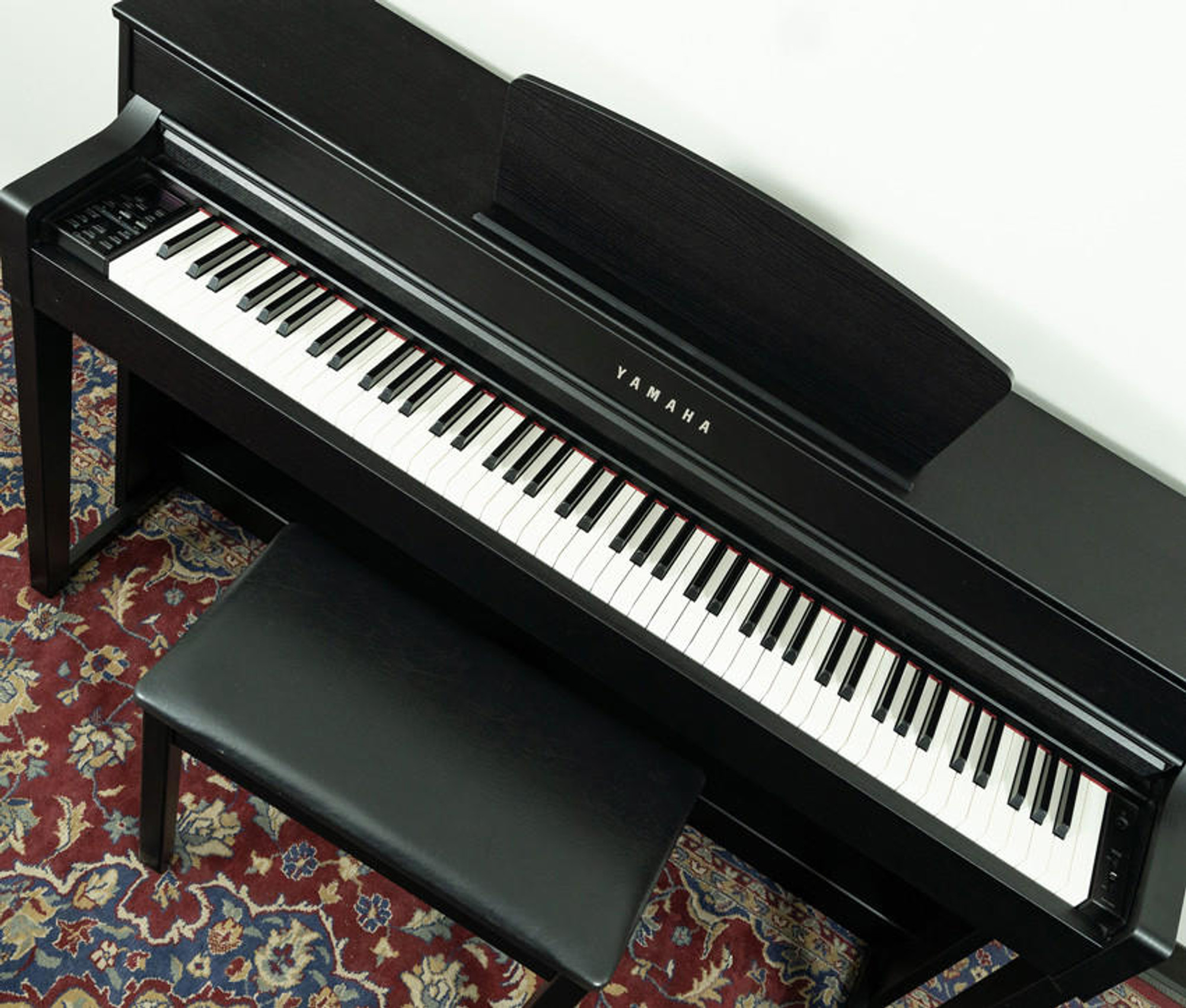 Used Yamaha Clavinova CLP-535 Digital Piano, Black Walnut