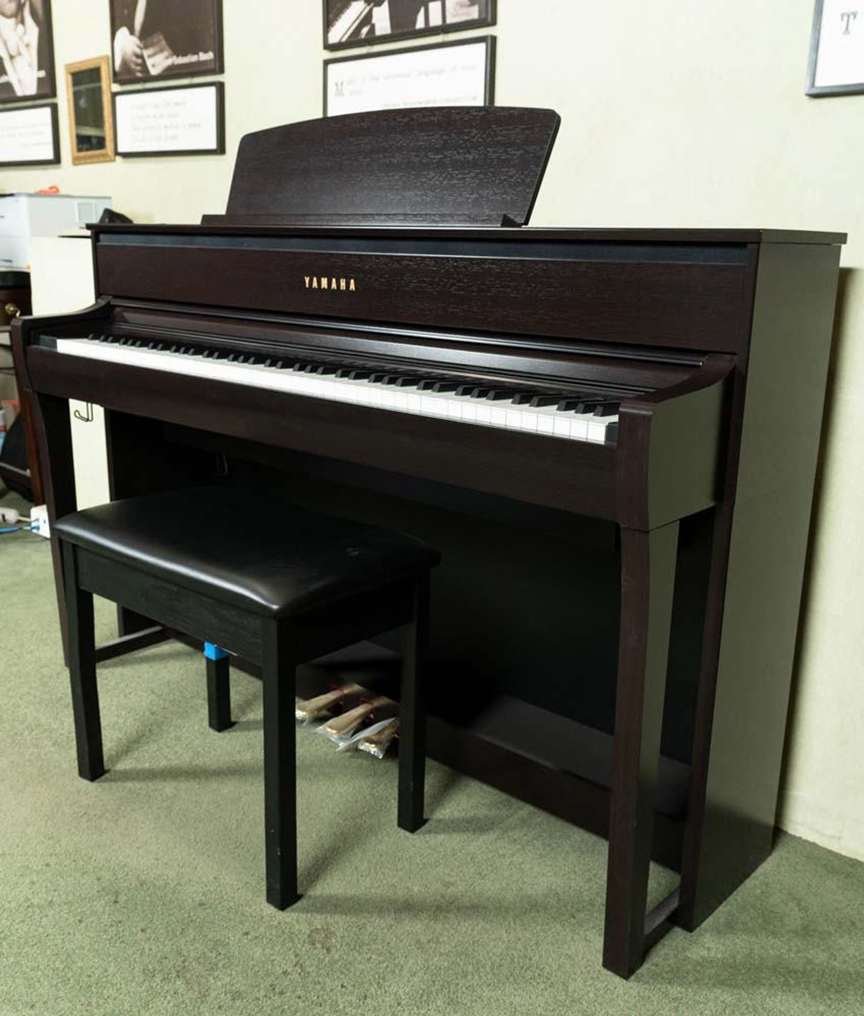 Yamaha Clavinova CLP-775 Console Digital Piano - Rosewood | SN: UCBP01016