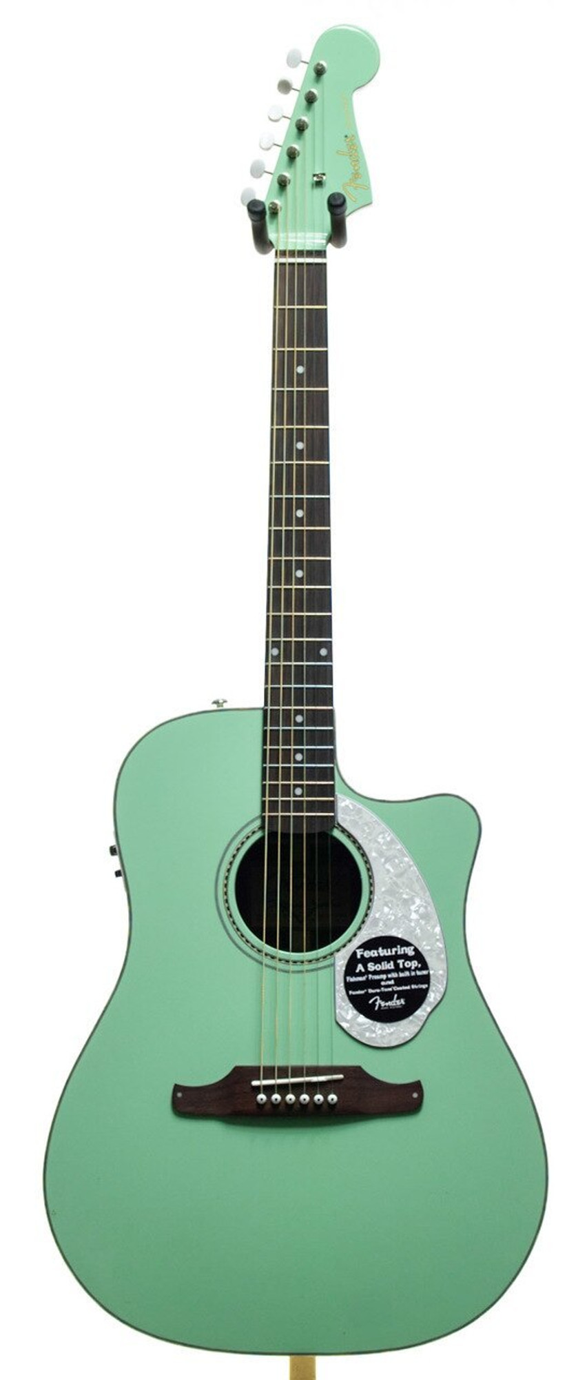 Fender Sonoran SCE Acoustic-Electric Guitar Surf Green