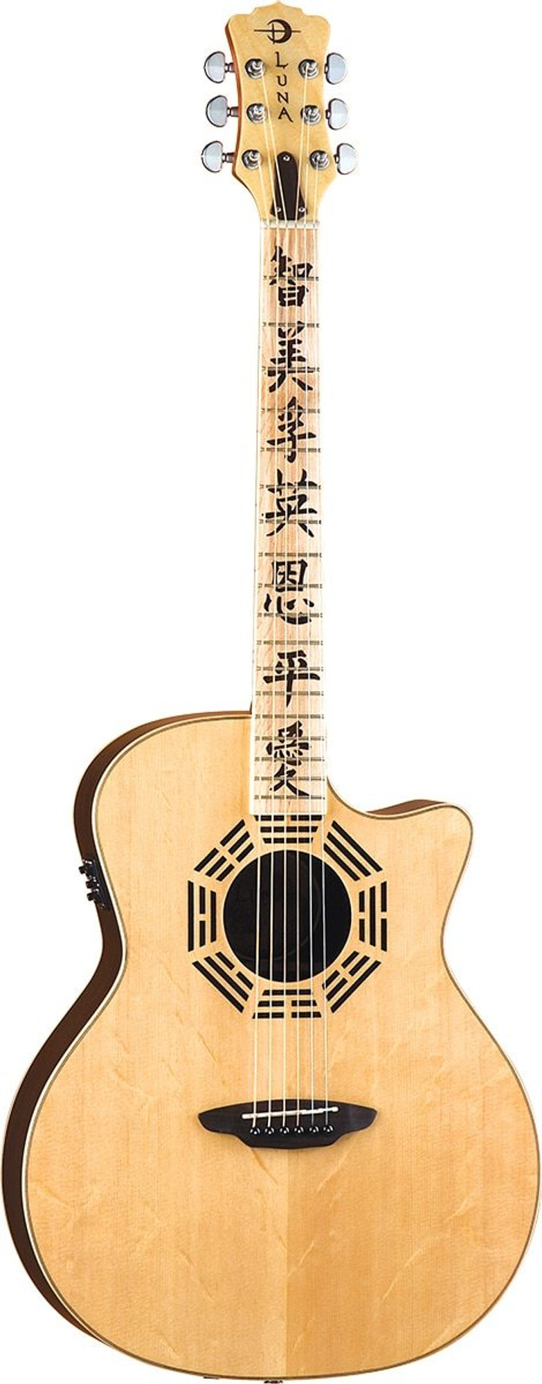 Luna OCL PHX Acoustic-Electric Guitar エレクトリック