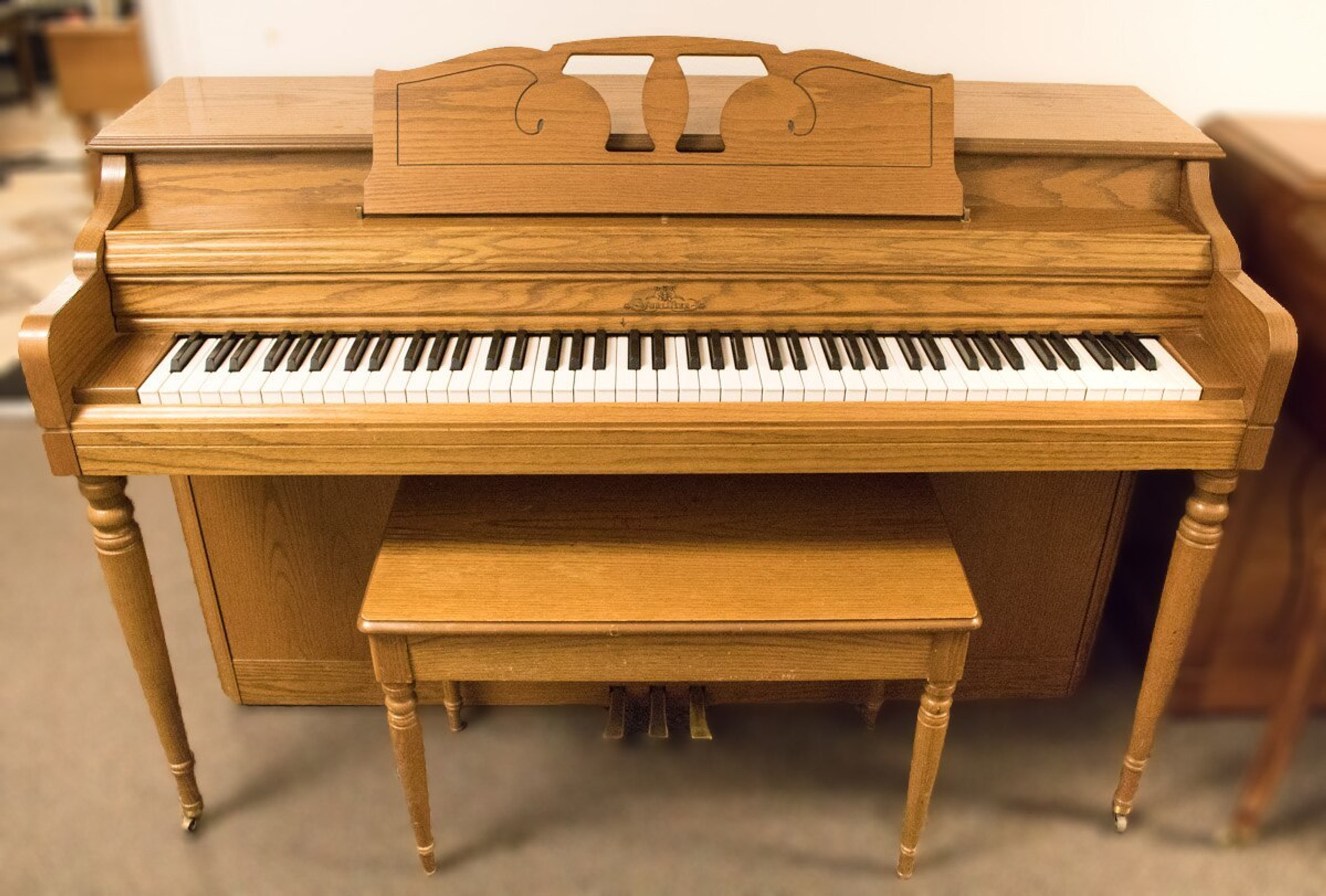 1963 wurlitzer spinet piano