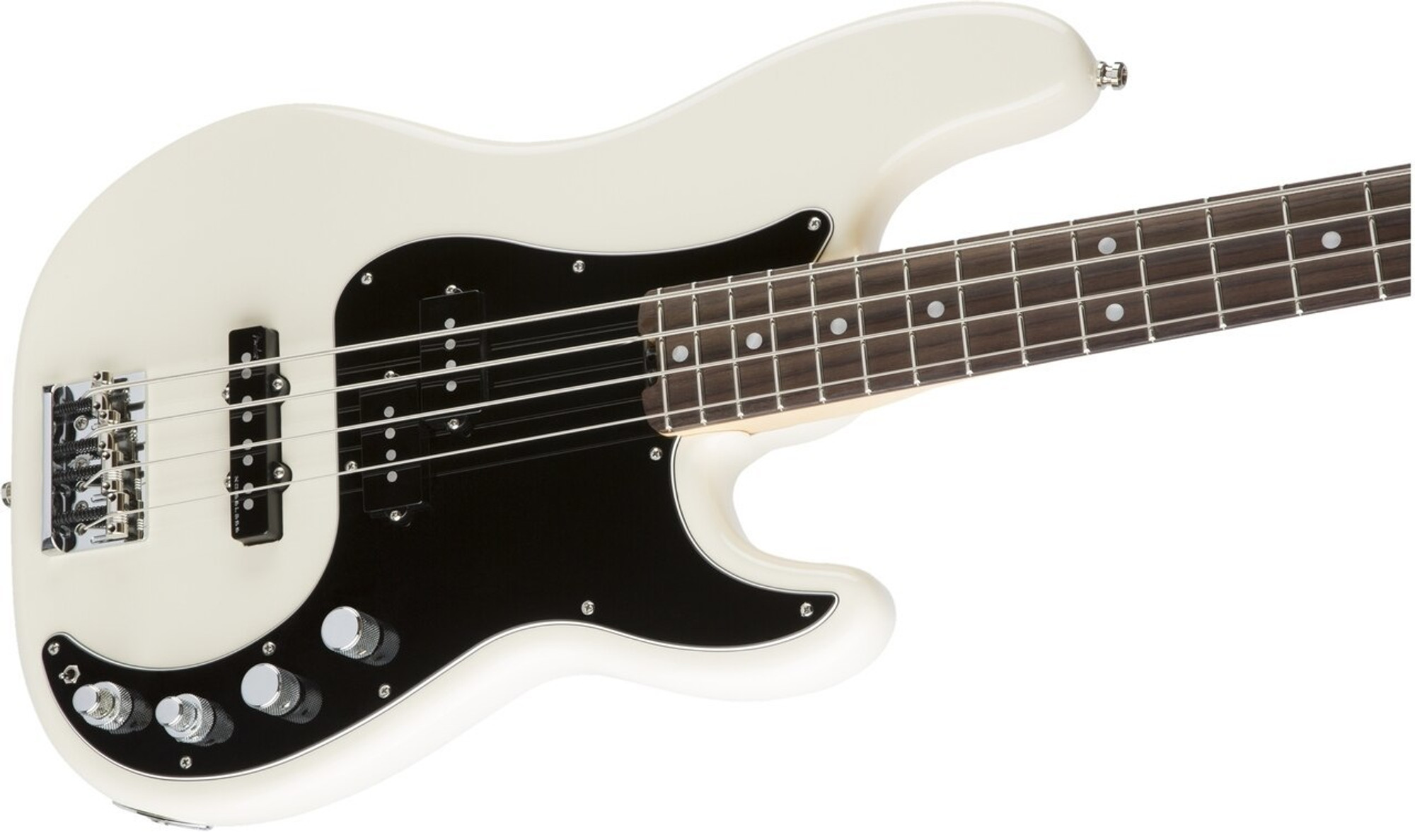 fender american elite precision bass olympic white