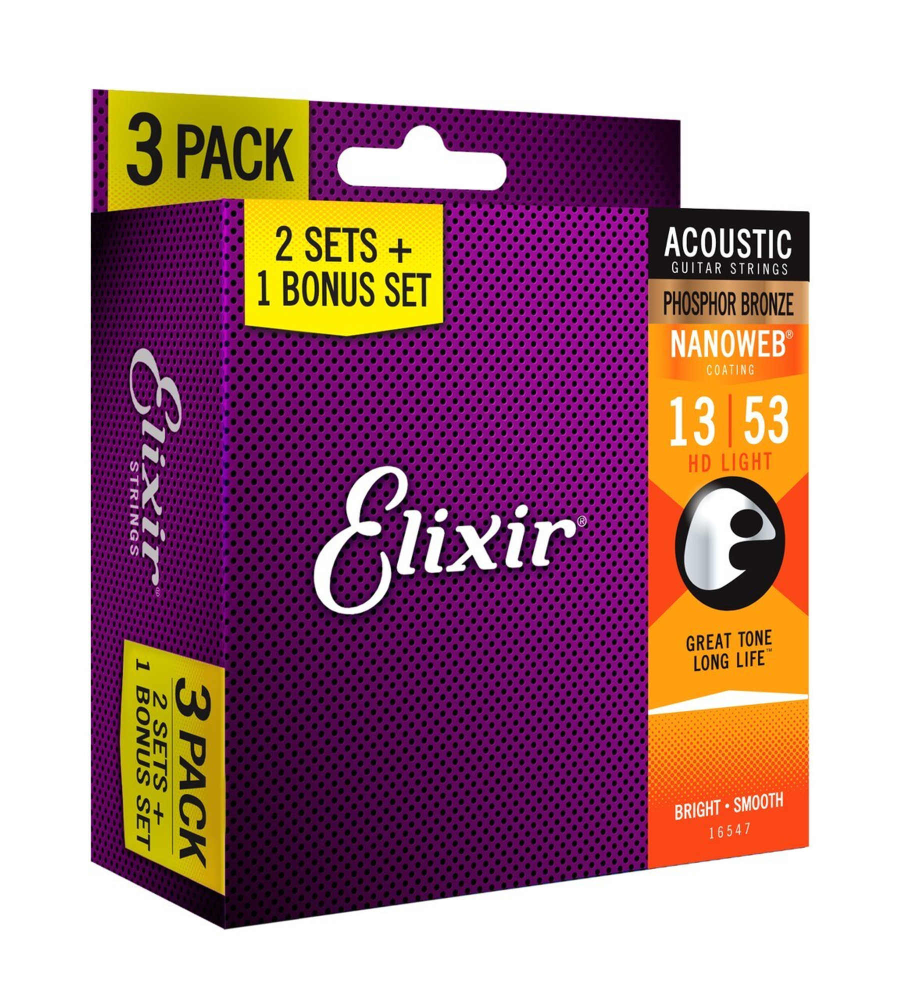 elixir hd light strings