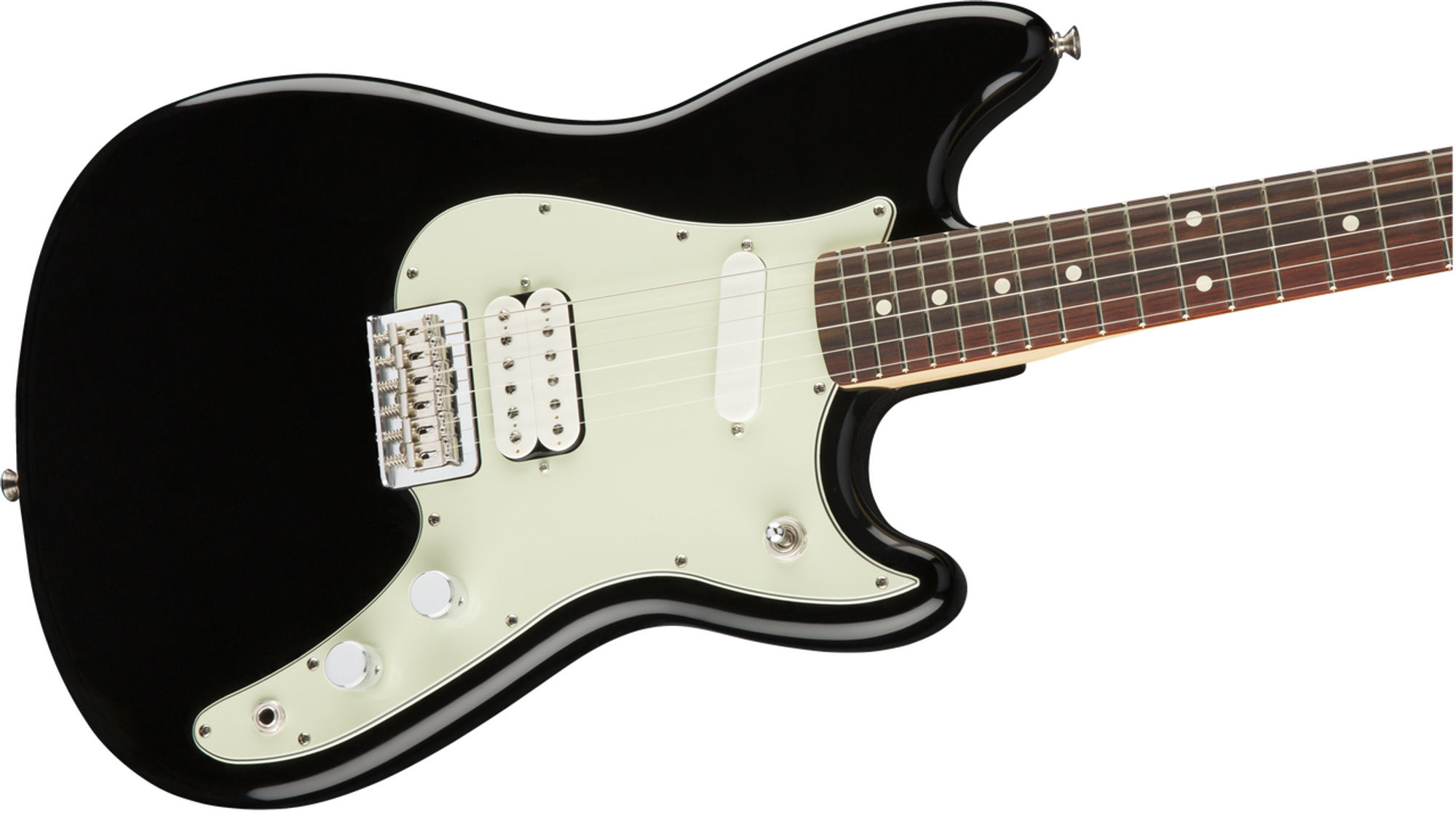 Fender Duo-Sonic HS, Rosewood Fingerboard, Black