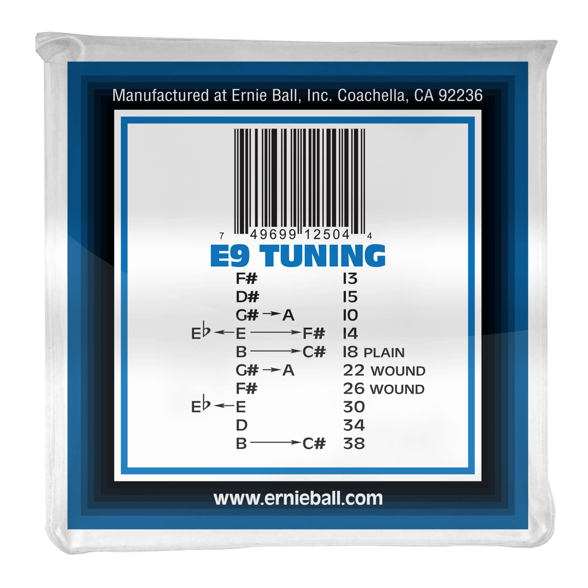 pedal steel strings e9