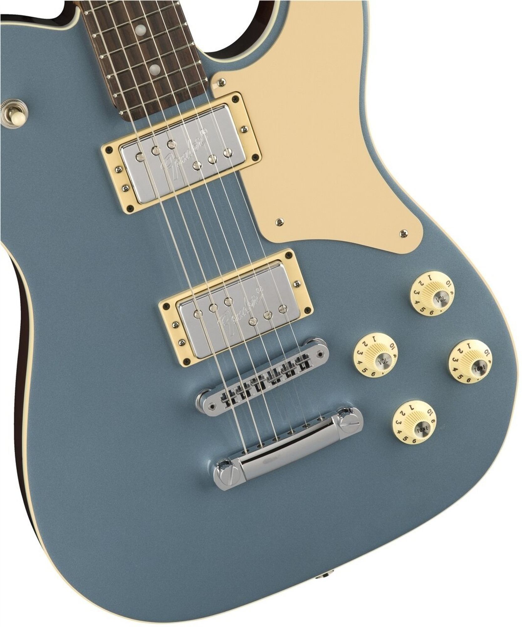 Parallel Universe - 2018 Limited Edition Troublemaker Tele Deluxe, Rosewood  Fingerboard, Ice Blue Metallic