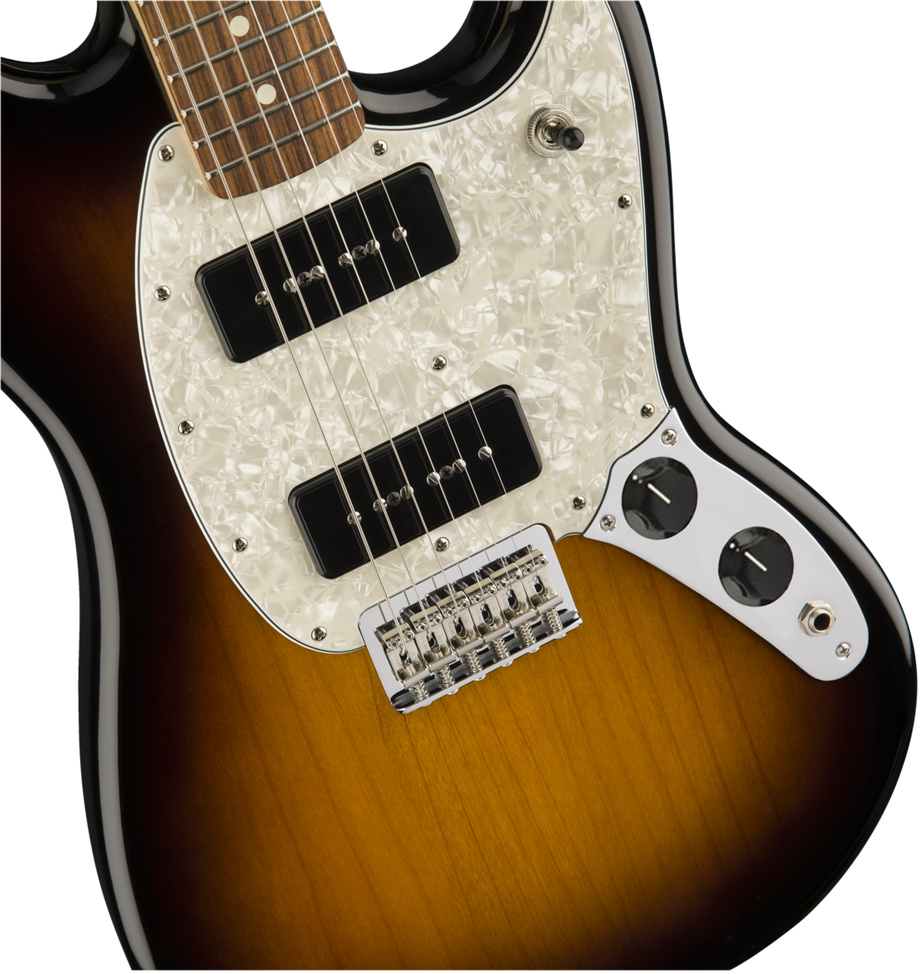 Mint - Fender Offset Series Mustang 90 - 2-Color Sunburst