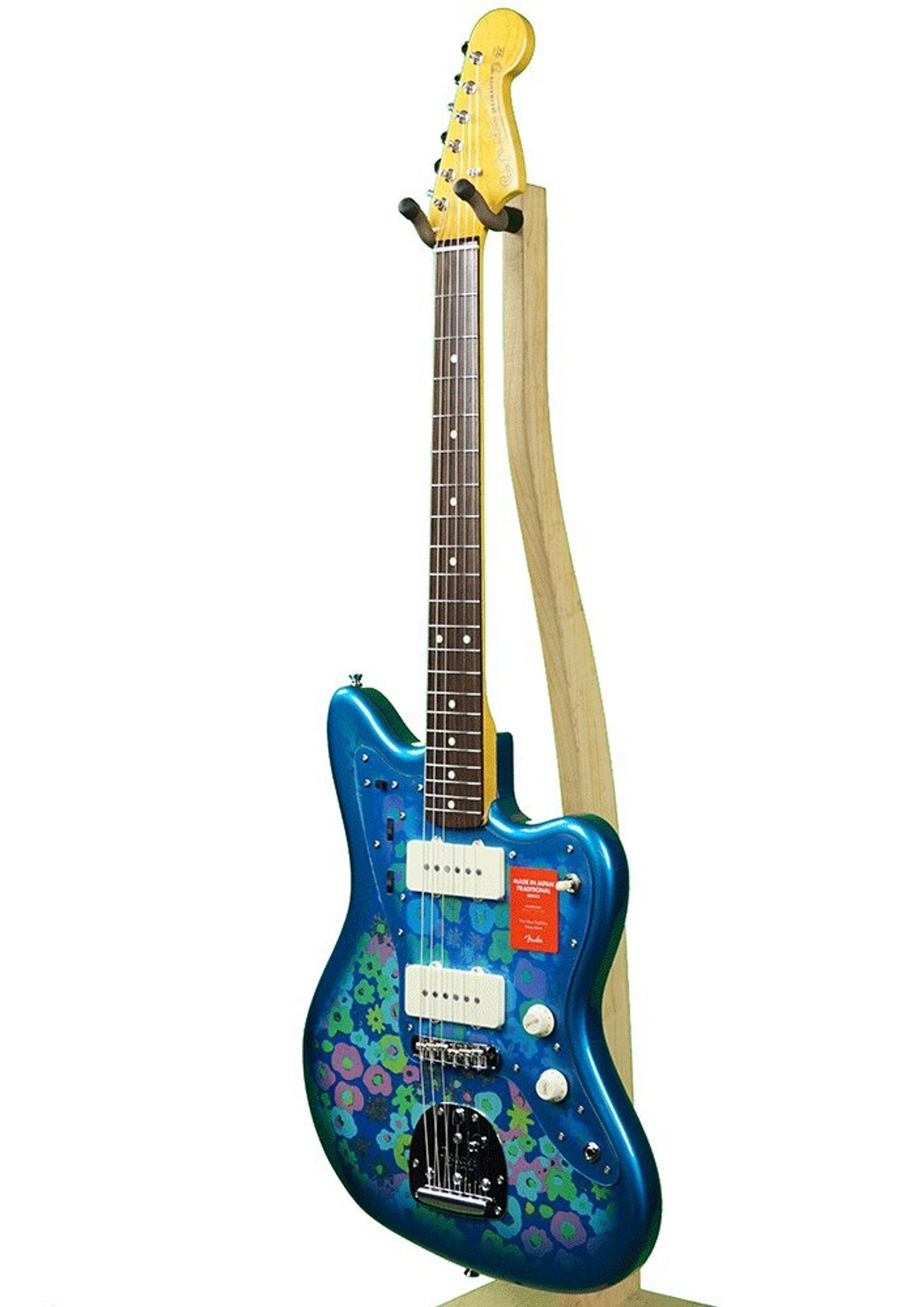 Fender Limted Edition MIJ Traditional '60s Jazzmaster, Rosewood Fingerboard  - Blue Flower