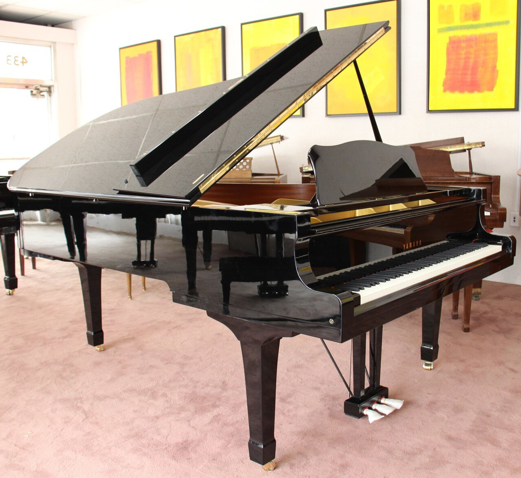 yamaha c7 midi grand piano