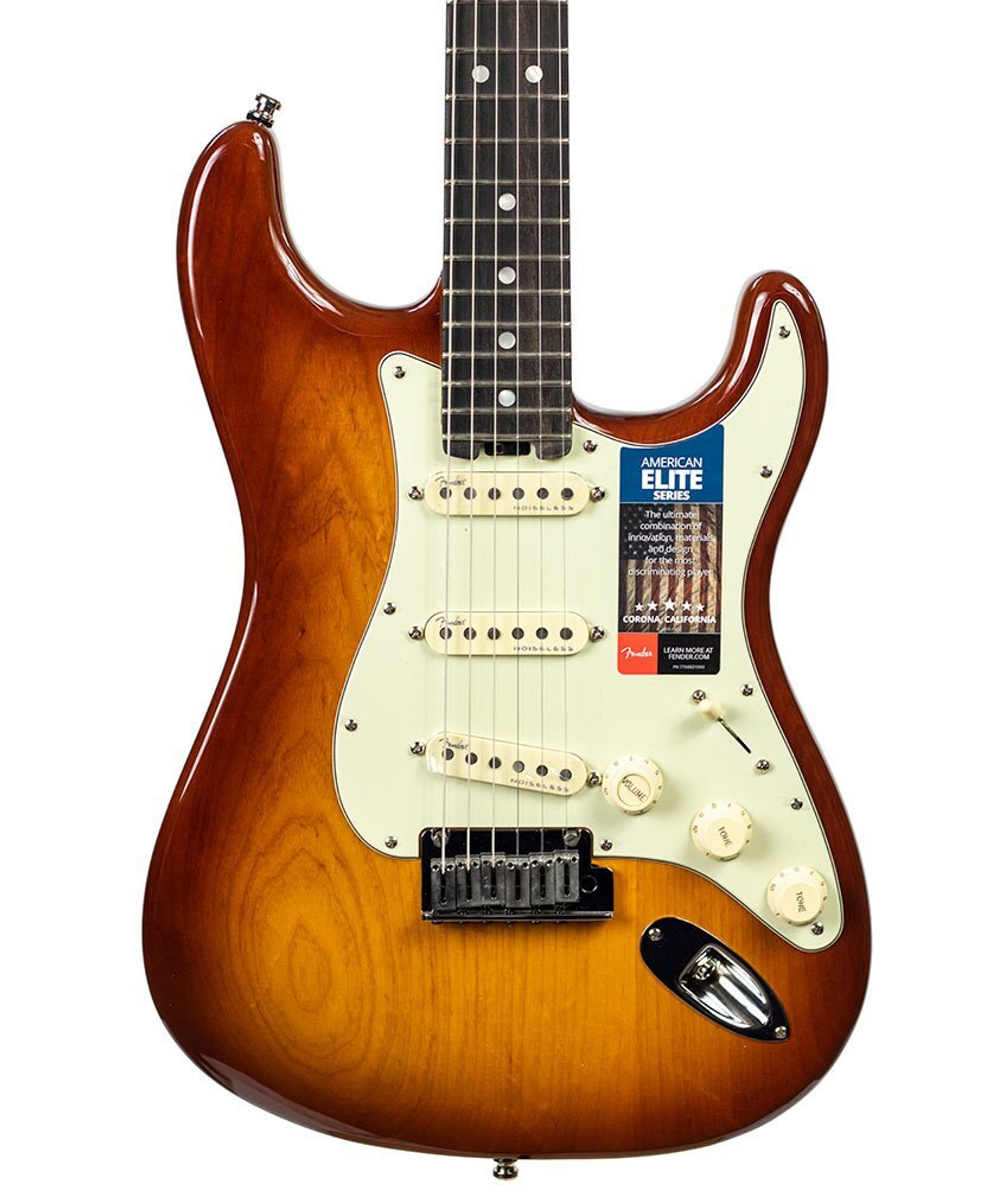 fender american elite stratocaster tobacco sunburst