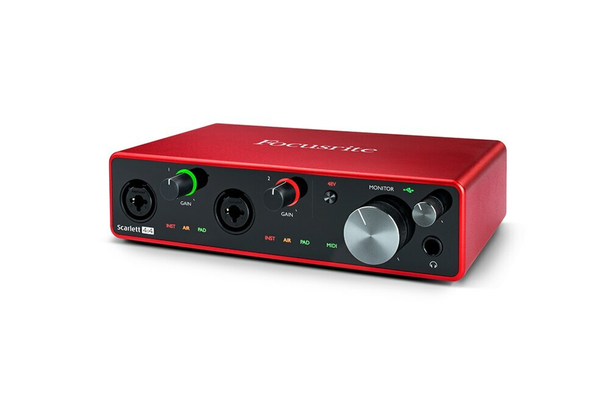 focusrite scarlett 2i2 3rd gen usb audio interface