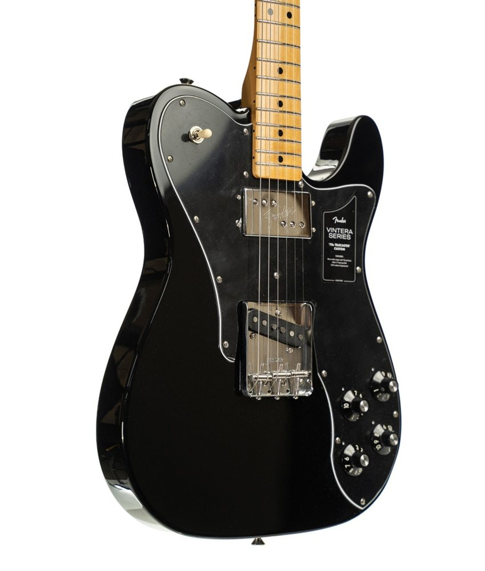 Fender Vintera '70s Telecaster Custom, Pau Ferro Fingerboard - Black