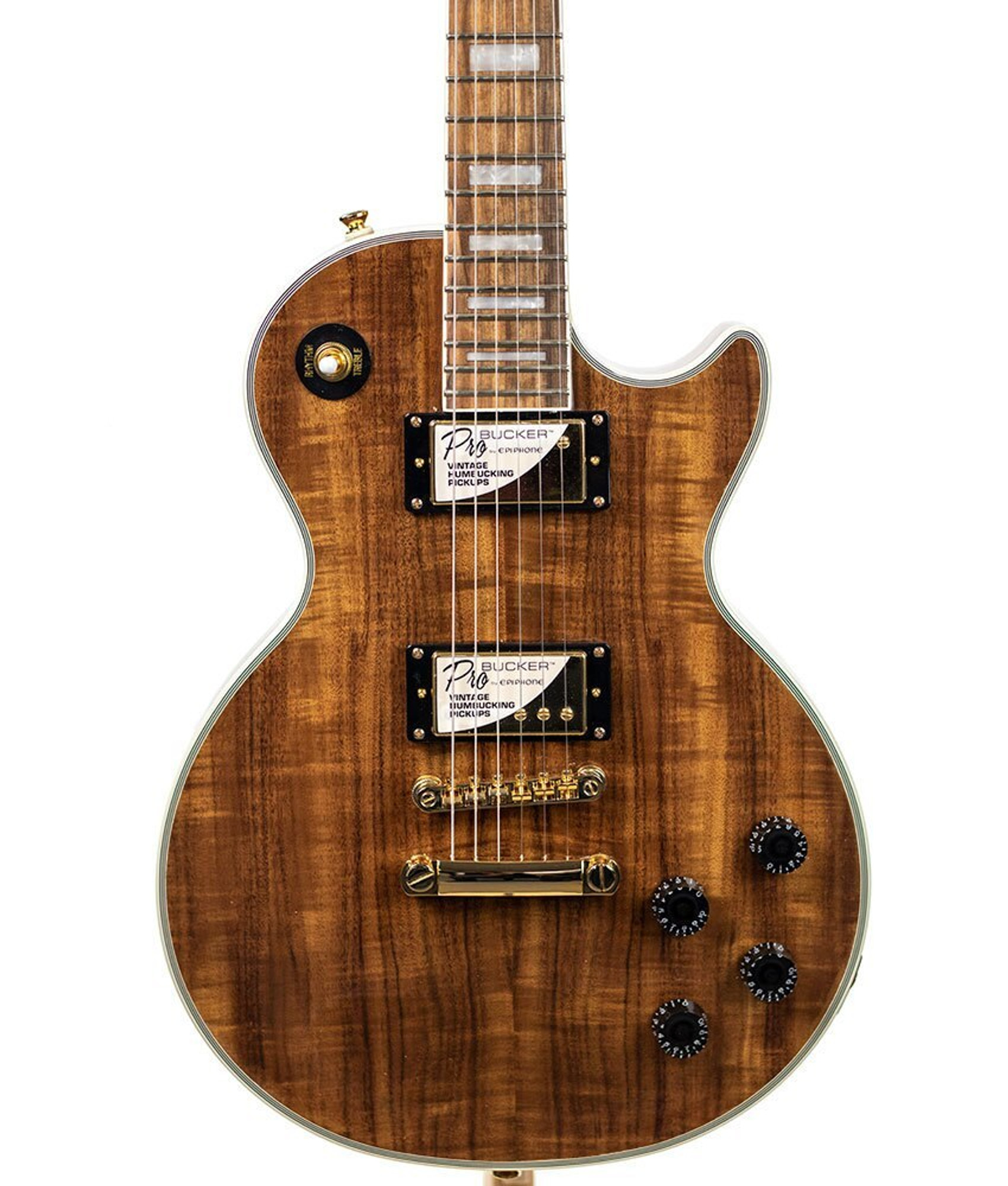 epiphone les paul koa