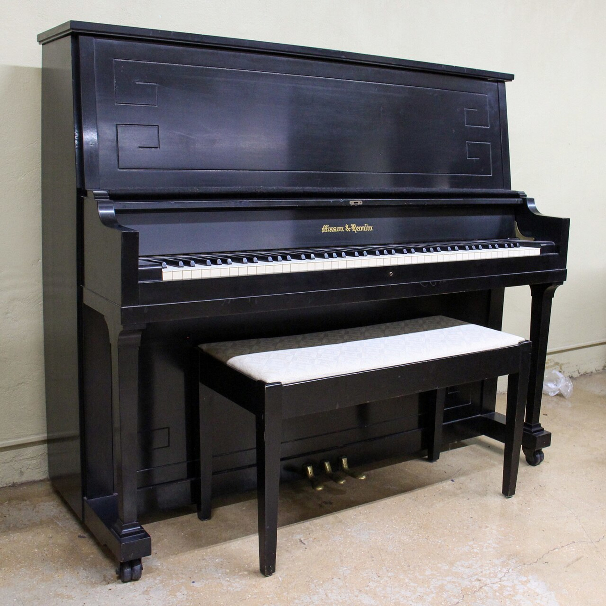 mason hamlin upright piano value