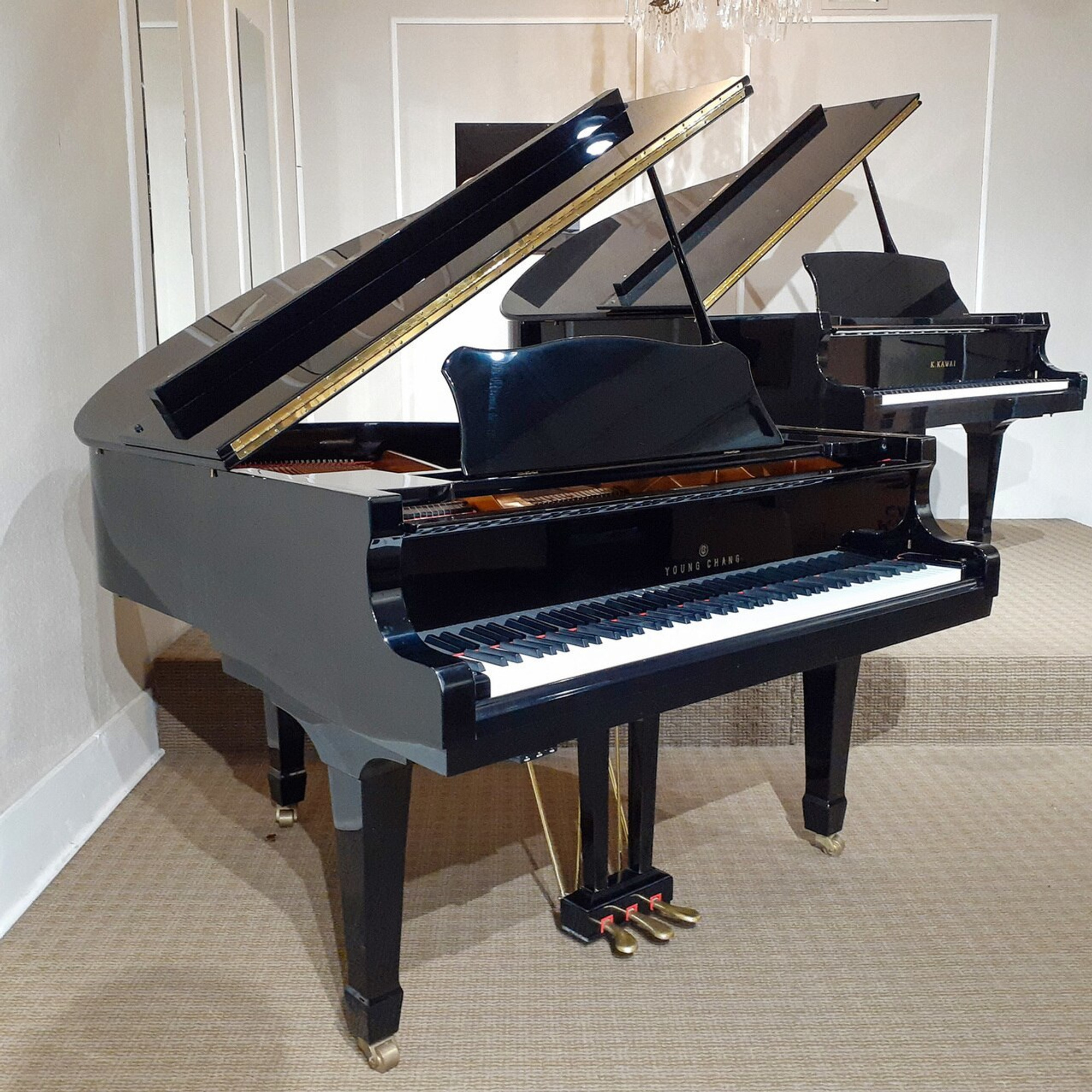 value of a 1988 young chang baby grand piano