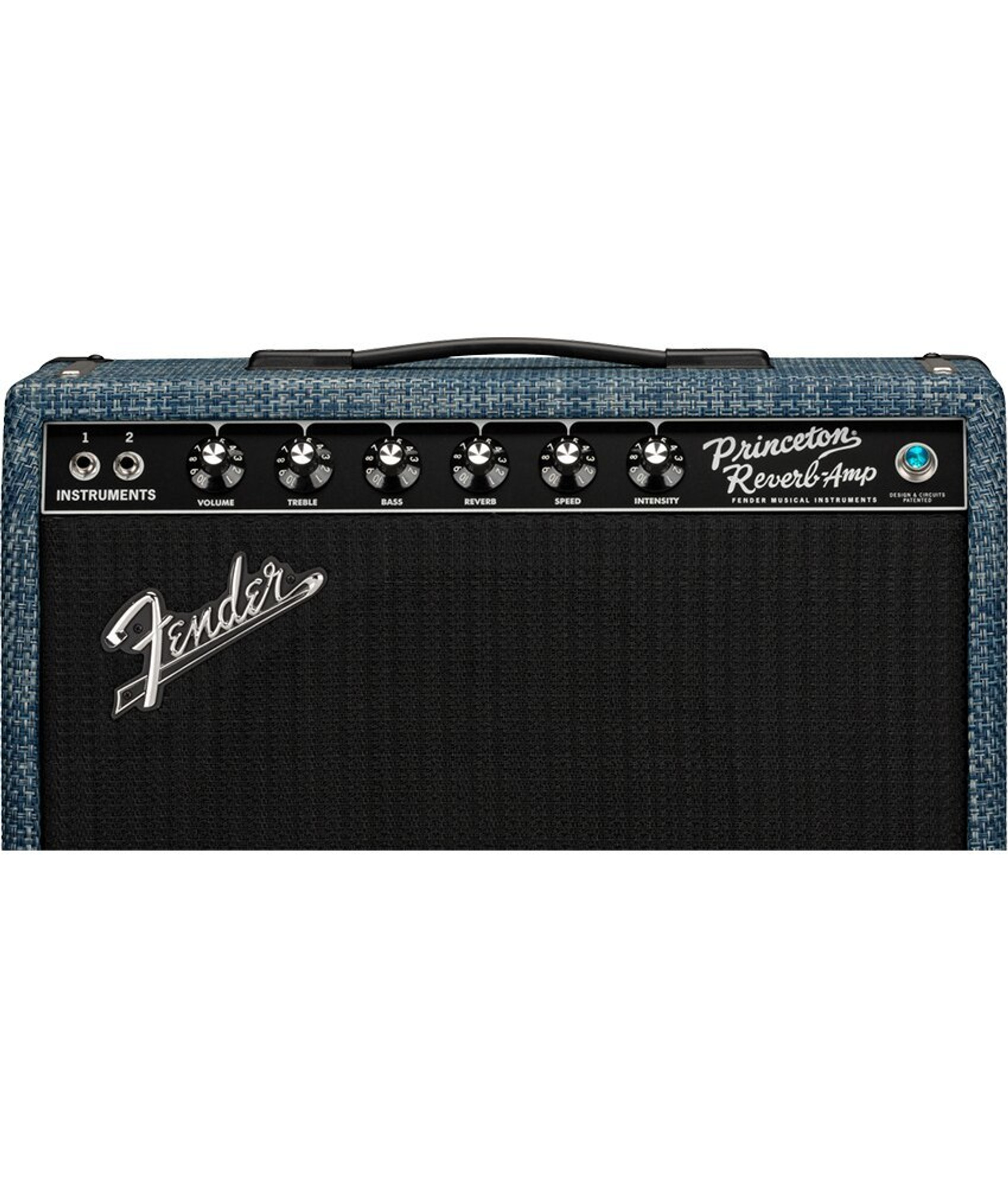 fender princeton reverb alnico blue