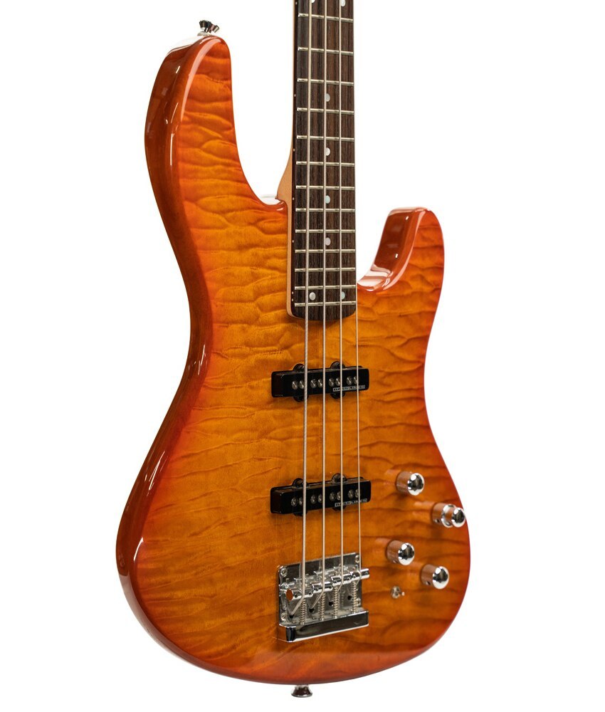 fender quilt top jazz bass 24