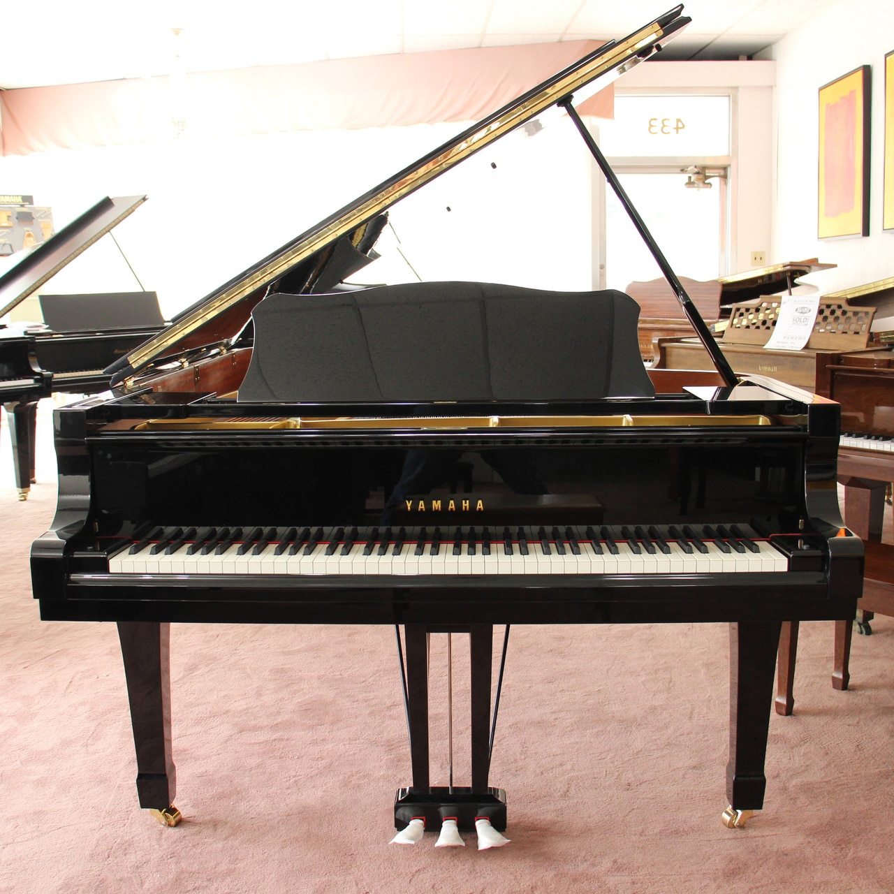 yamaha c7 midi grand piano