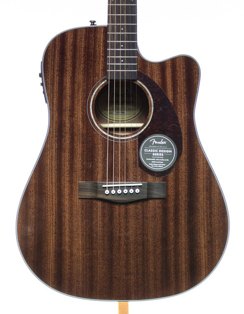 Fender Classic Design Series CD-140SCE Mahogany Acoustic-Electric Guitar  Natural