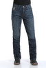 CINCH- MEN'S SLIM FIT SILVER LABEL JEANS IN DARK STONEWASH