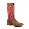 AZULADO- MEN'S JOAQUIN SQUARE TOE BOOTS IN RUST