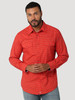 WRANGLER- MEN'S 20X COMPETITION ADVANCED COMFORT SNAP SHIRT IN STOPLIGHT