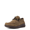 ARIAT- MEN'S HILO STRETCH LACE LOAFERS IN HEATHER TAN