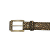 LEJON- MEN'S WESTON BELT IN BROWN