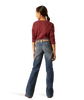 ARIAT- GIRL'S R.E.A.L. CLOVER BOOT CUT JEANS