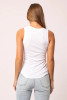 ANOTHER LOVE- WOMEN'S CLEO RIBBED TANK IN WHITE