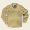 HOWLER BROTHERS- MEN'S MATAGORDA LONGSLEEVE SHIRT IN PALAKA PLAID