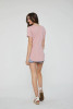 ANOTHER LOVE- WOMEN'S MEGAN CENTER SEAM TOP IN ROSE QUARTZ